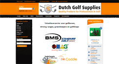 Desktop Screenshot of dutchgolfsupplies.nl